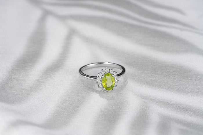 peridot ring