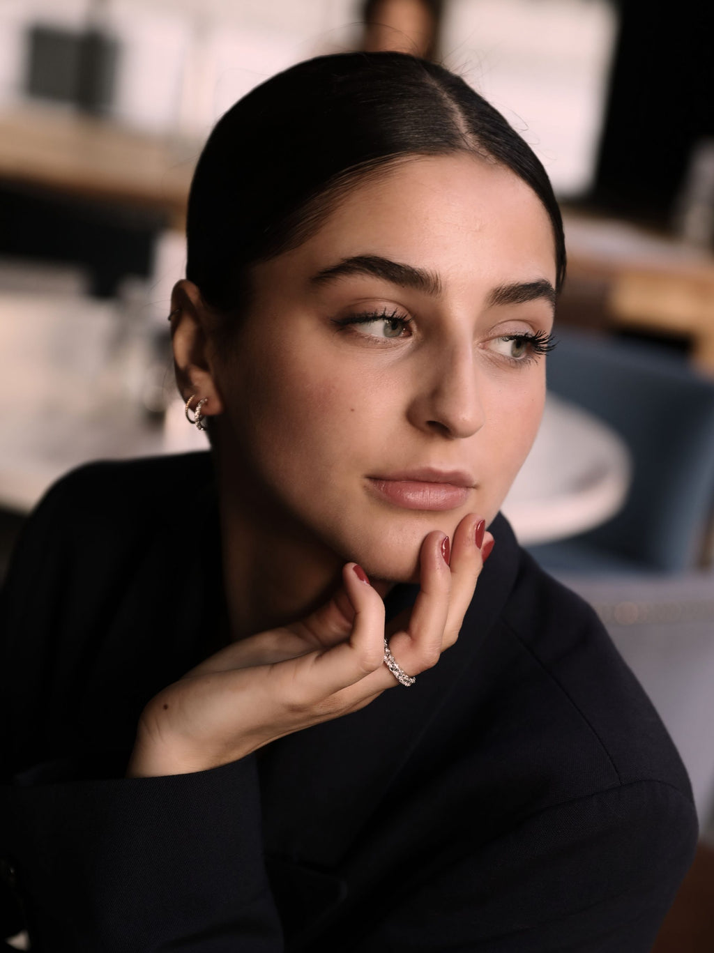 how to stack earrings