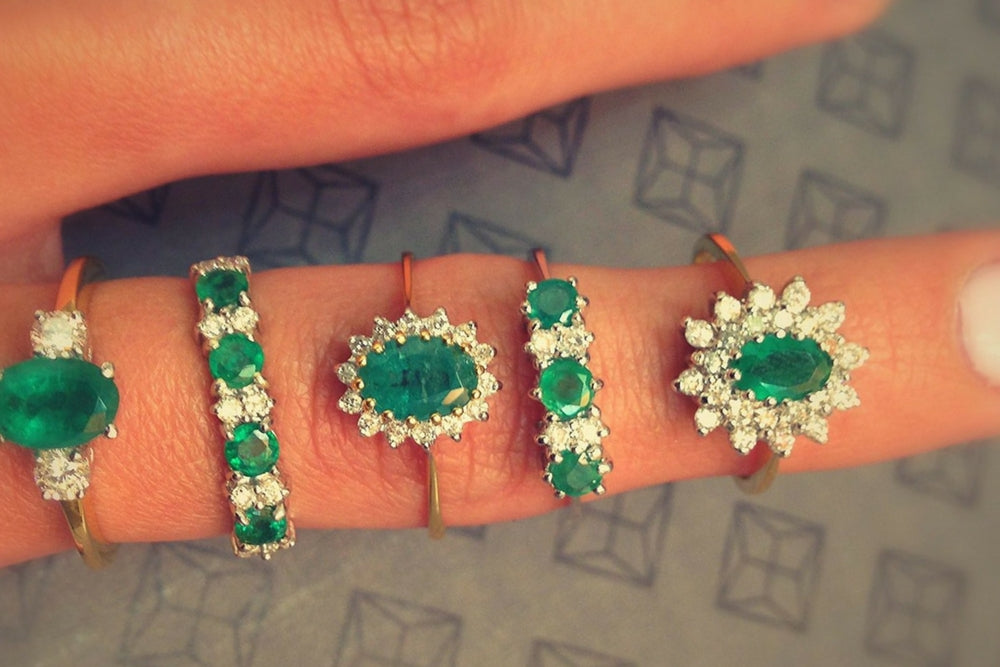 emerald rings
