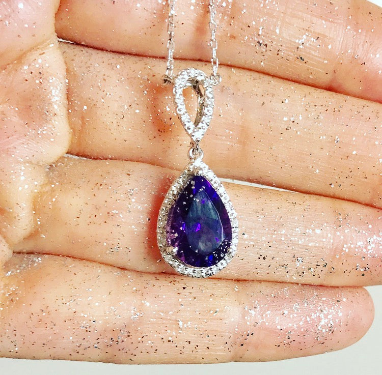 amethyst pendant