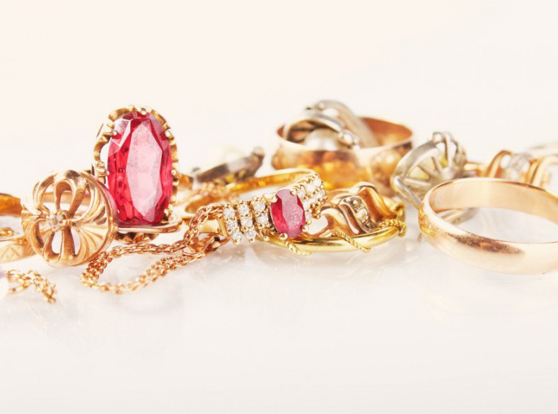 ruby gold jewellery
