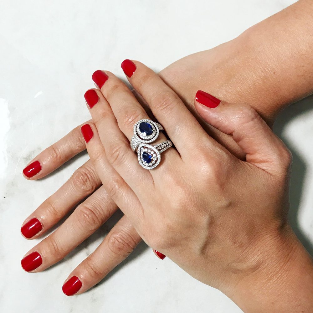Sapphire rings
