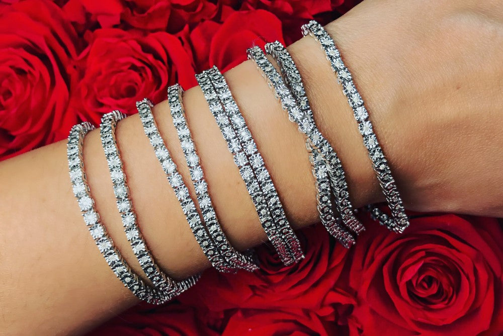diamond tennis bracelets