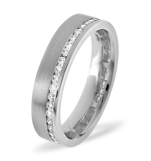 Emily Platinum Diamond Wedding Ring 0.38CT G/VS