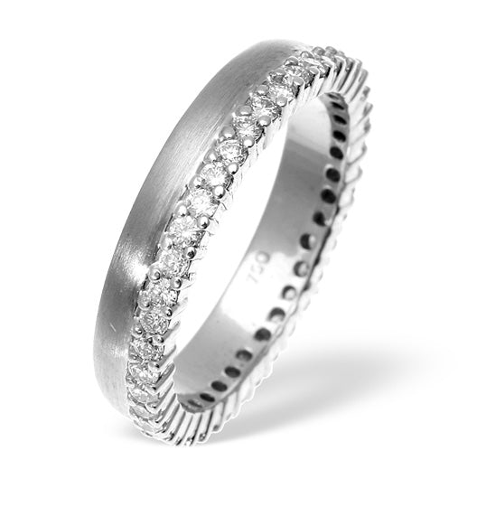Mens 1.2ct H/Si Diamond Platinum Dress Ring
