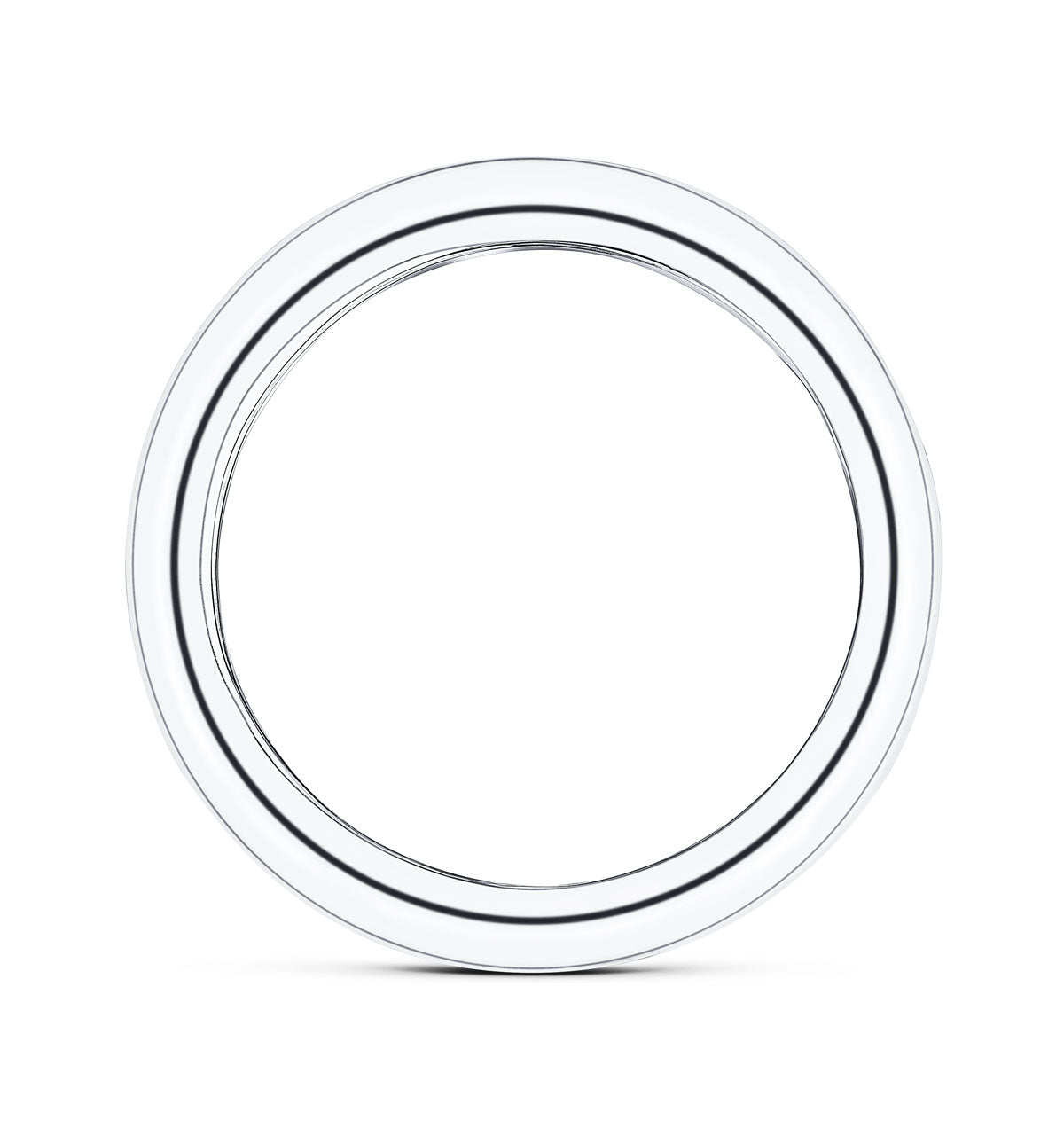Eternity Ring 0.40CT Diamond 9K White Gold - SIZEM