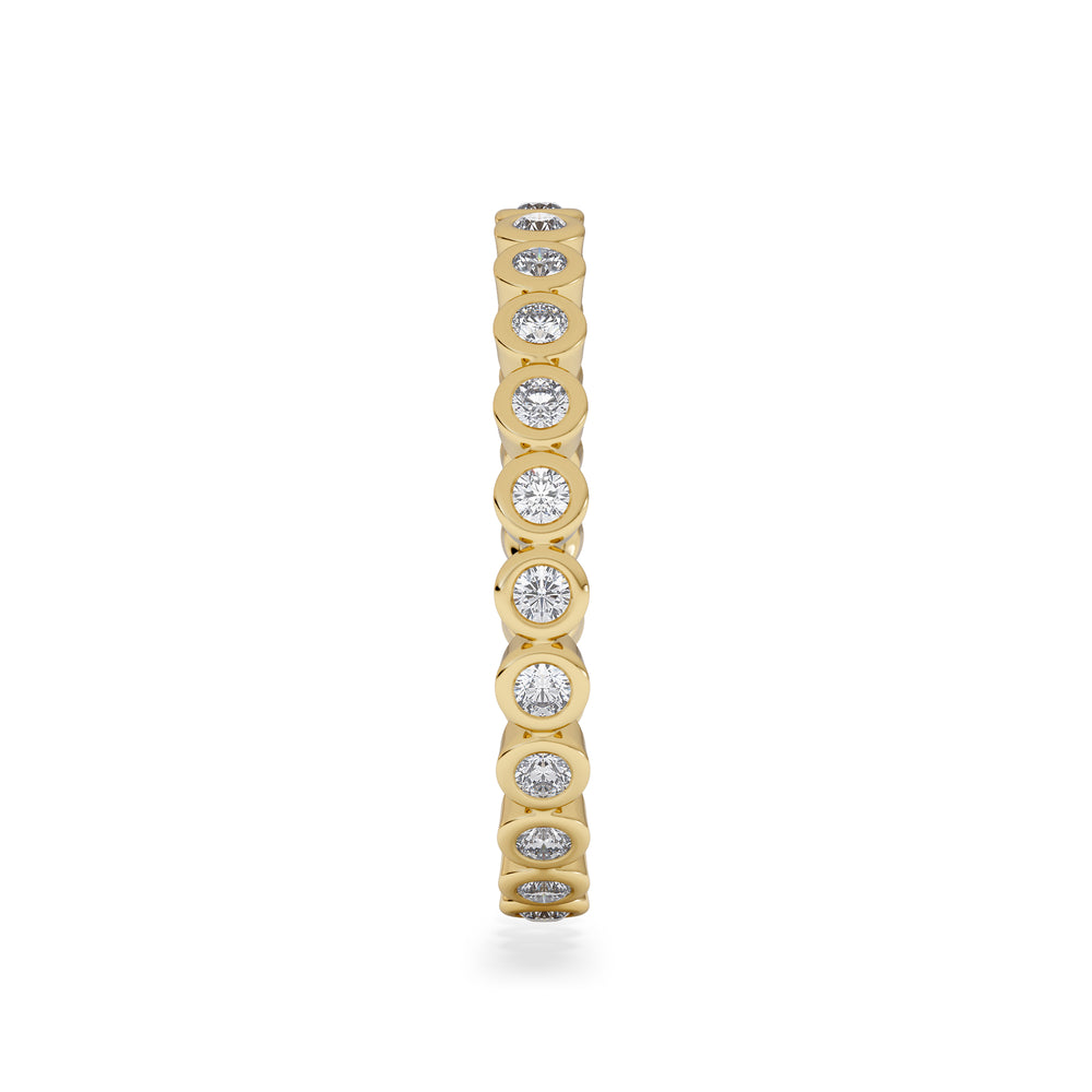 Eternity Ring Emily 18K Gold Diamond 0.50ct H/Si