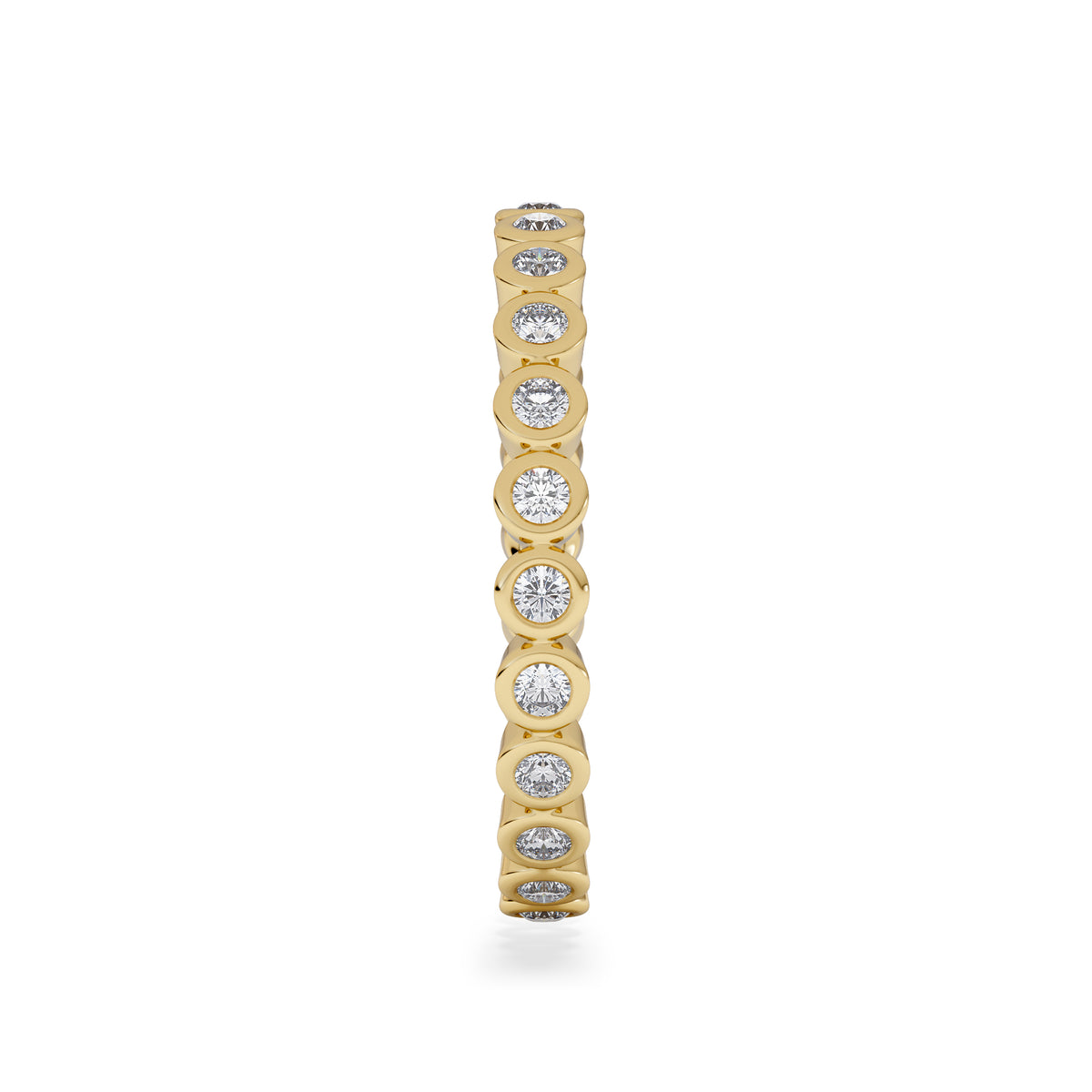 Eternity Ring Emily 18K Gold Diamond 0.50ct H/Si