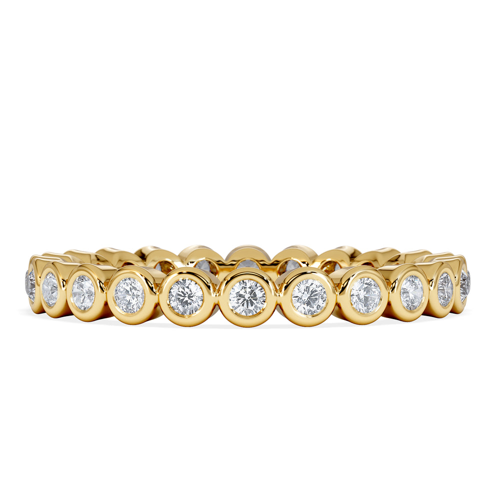 Eternity Ring Emily 18K Gold Diamond 0.50ct H/Si