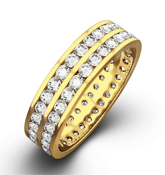Eternity Ring Lucy 18K Gold Diamond 1.00ct H/Si