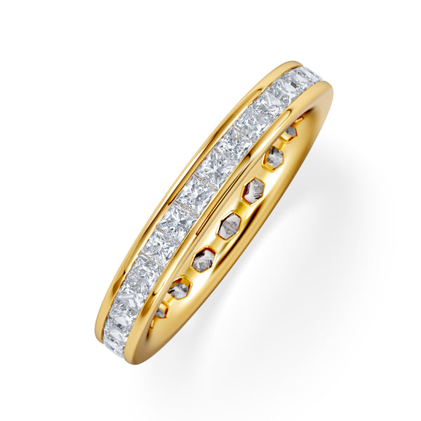 Eternity Ring Lauren 18K Gold Diamond 1.50ct G/Vs