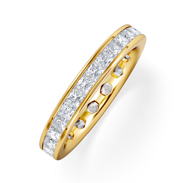 Eternity Ring Lauren 18K Gold Diamond 2.00ct G/Vs