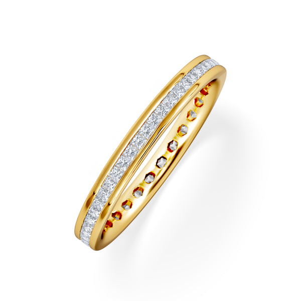 Eternity Ring Lauren 18K Gold Diamond 0.50ct G/Vs