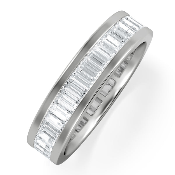 Eternity Ring Grace 18K White Gold Diamond 1.50ct H/Si