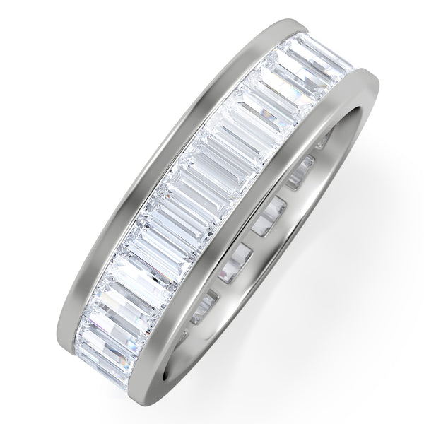 Eternity Ring Grace 18K White Gold Diamond 3.00ct G/Vs