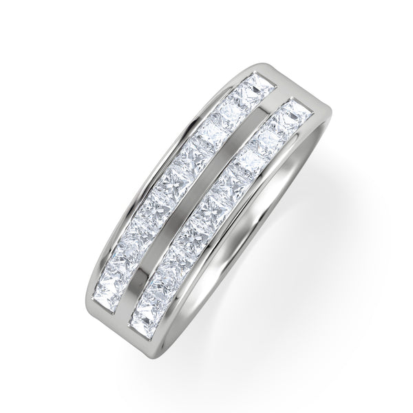 HOLLY PLATINUM Diamond ETERNITY RING 1.00CT G/VS