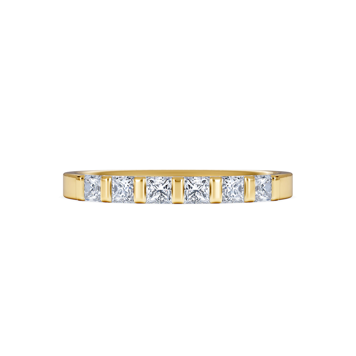 OLIVIA 18K Gold Diamond ETERNITY RING 0.50CT H/SI