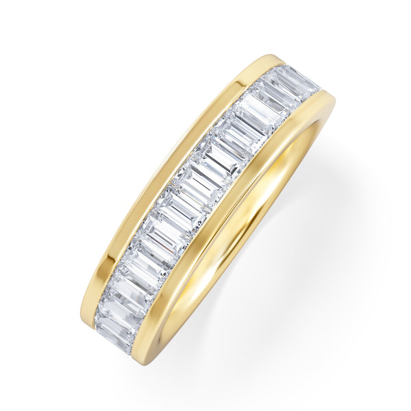 Grace 18K Gold Diamond Eternity Ring 1.50CT H/SI