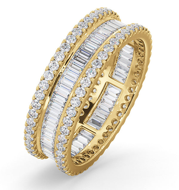 Eternity Ring Katie 18K Gold Diamond 2.00ct H/Si