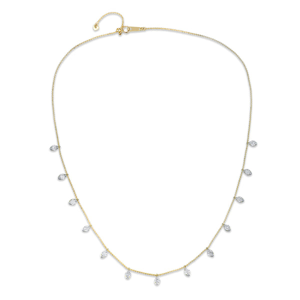 Vivara Lab Diamond Necklace 2.00ct H/SI in 9K Yellow Gold