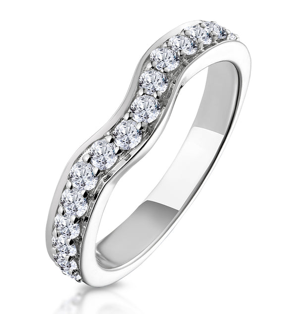 Seraphina Matching Wedding Band 0.46ct H/Si Diamond in 18K White Gold