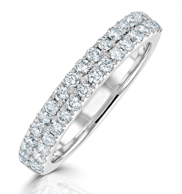 Eleanor Matching Wedding Band 0.70ct G/Si Diamond in 18K White Gold