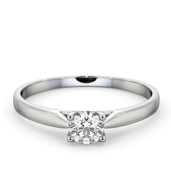 Engagement Ring Grace 0.33ct Lab Diamond H/Si in 18K White Gold