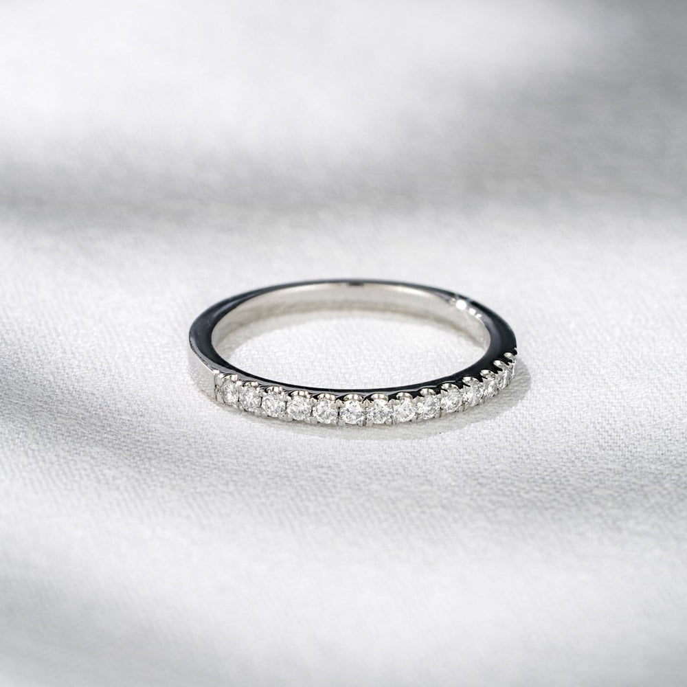 Meghan Matching Wedding Band 0.30ct G/Si Diamond in 18K White Gold