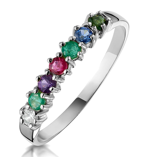 D.E.A.R.E.S.T 9K White Gold Ring