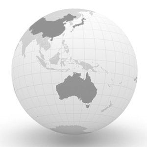 asia pacific map