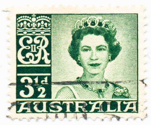 australia stamp
