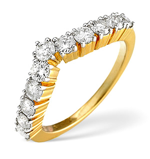 18K Gold Diamond Ring 0.70ct