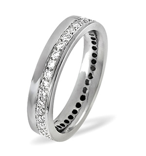 Rae Palladium Diamond Wedding Ring 0.27CT G/VS
