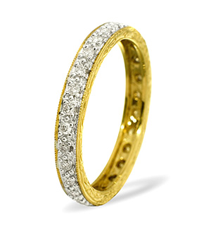 Eternity Ring 0.33CT Diamond 9K Gold