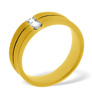 Olivia 18K Gold Diamond Wedding Ring 0.16CT G/VS