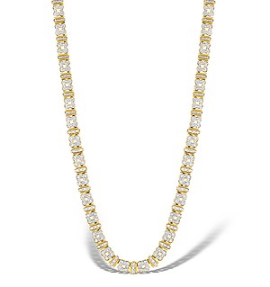 9K Gold Diamond Flower Design Necklace