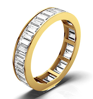 GRACE 18K Gold DIAMOND FULL ETERNITY RING 2.00CT H/SI