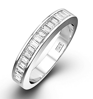 Grace 18K White Gold Diamond Eternity Ring 1.50CT G/VS