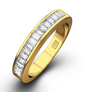 GRACE 18K Gold Diamond ETERNITY RING 0.50CT H/SI
