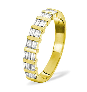 SKYE 18K Gold Diamond ETERNITY RING 0.50CT G/VS