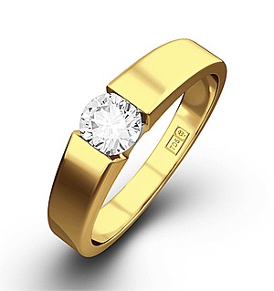 Jessica 18K Gold Diamond Engagement Ring 0.33CT-F-G/VS
