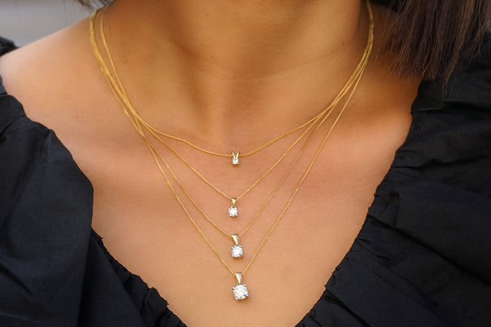 diamond necklaces