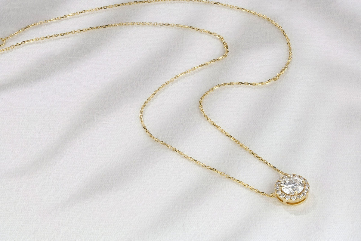 Gold necklace