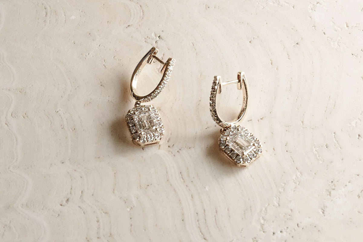 diamond earrings