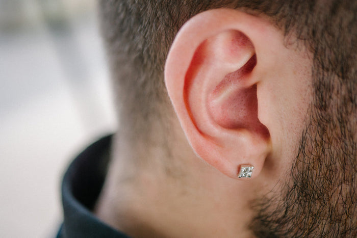 Men's Diamond Earrings