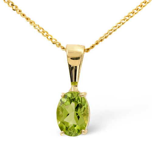 Peridot Pendants & Necklaces