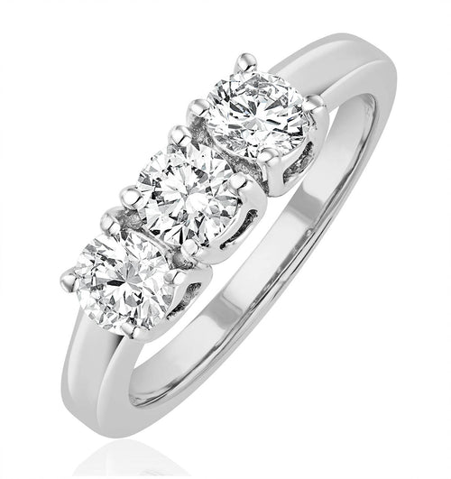 3 Stone Chloe Rings