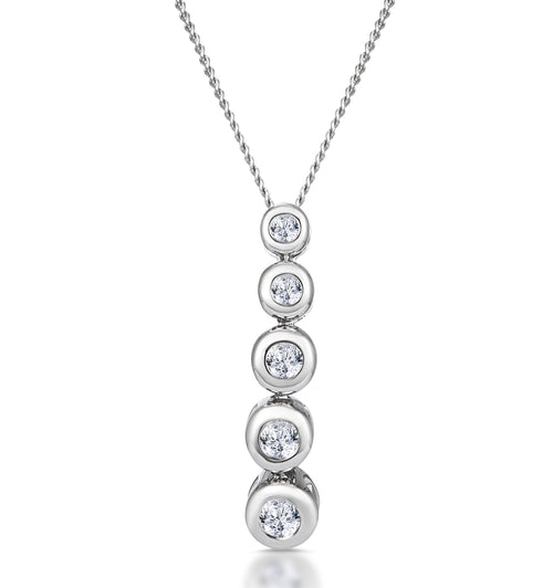 Diamond Drop Necklaces