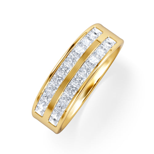 Holly Half Eternity Rings