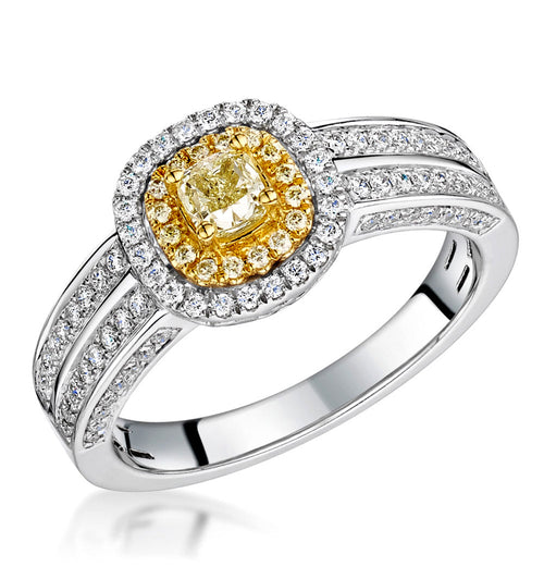Yellow Diamond Engagement Rings
